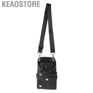 Keaostore Hairdressing Scissors Holder  Hair Holster Portable Practical for Pet Shop Salon Tool