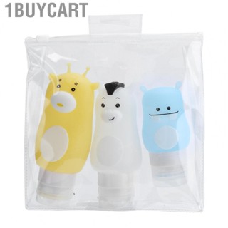 1buycart Refillable Bottles Cartoon  Squeeze Travel Bottle Set Lotion