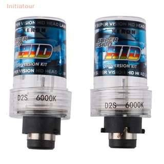 [Initiatour] หลอดไฟซีนอน HID 55W 6000K D2S D2R D2C แบบเปลี่ยน สําหรับโรงงาน