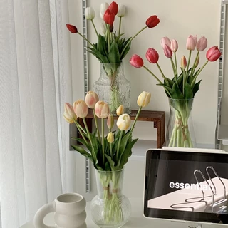 [พร้อมส่ง] Jnihouse : ทิวลิปปลอม ช่อดอกทิวลิป 5 ก้าน (Artificial Tulip Bouquet)