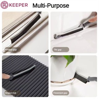 Gap Brush Dead Angle Window Gap Groove Dust Brush Cleaning Tile Dust Sweeping Multifunctional Brush Wall Hanging Bathroom 【keeper】