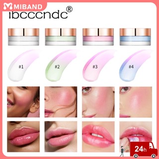 พร้อมสต็อก Ibcccndc บลัชออนเปลี่ยนสีได้ Femele Waterproof Lasting Gel High Glow Blush Cream Natural Nude Makeup Rouge Facial Makeup Women Students