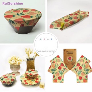 Ruisurshine ใหม่ กระดาษห่ออาหาร ชีส ผัก ผลไม้ ใช้ซ้ําได้