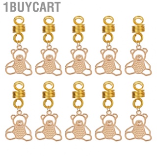 1buycart Beard Pendants Beads Lightweight Small Alloy Springs for Ponytails