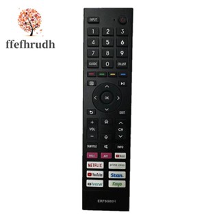 รีโมตคอนโทรล ERF3G80H ABS สีดํา สําหรับ Hisense Smart LED TV A7G U7G Series 55U7G 65U7G 43A7G 50A7G 1 แพ็ค