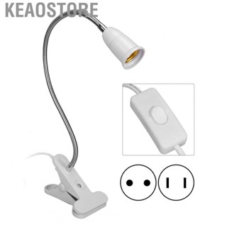 Keaostore Desk  Lamp Holder  Adjustable Light for Table Edge