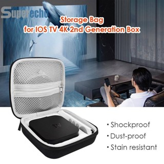กระเป๋าเคสแข็ง แบบพกพา อุปกรณ์เสริม สําหรับ Apple TV รุ่น 6th