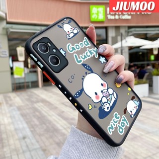 เคสโทรศัพท์ซิลิโคนใส ขอบสี่เหลี่ยม กันกระแทก ลายการ์ตูน Pochacco สําหรับ OPPO A96 A57 2022 A77 2022 A57s A57e A77s