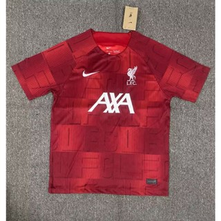 เสื้อเชิ้ตแขนสั้น ลายทีมชาติฟุตบอล Liverpooll 2324 ชุดเหย้า คุณภาพสูง