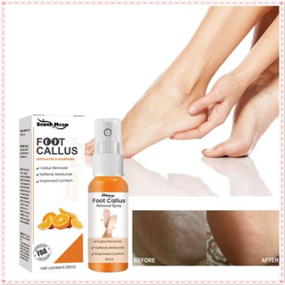 South Moon Foot Exfoliating Spray กำจัดแคลลัสผิวหนังที่ตายแล้วลอก Anti-chapped Roughness Moisturizing Skin Repair Foot Spray Body Foot Care 30ml JOYFEEL