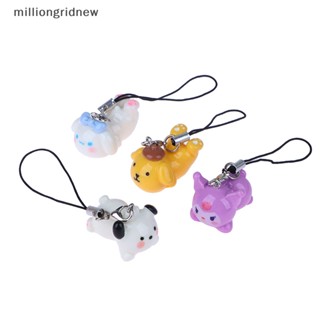 SANRIO [milliongridnew] พวงกุญแจ จี้ห้อยโทรศัพท์ ลาย Melody Cinnamoroll Hello Kitty Kuromi สําหรับตกแต่งกระเป๋า