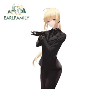 Earlfamily สติกเกอร์ติดกระจกหน้ารถยนต์ FateZero 13 ซม. x 5.7 ซม. สําหรับพื้นผิวเรียบ และเรียบ