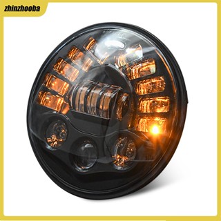 Fs ไฟหน้า Led DRL Halo อลูมิเนียม 7 นิ้ว ไล่โทนสี สําหรับไฟหน้า Wrangler