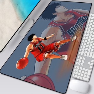 แผ่นรองเมาส์ พิมพ์ลายอนิเมะ Slam Dunk ขนาดใหญ่ สําหรับเล่นเกมคอมพิวเตอร์