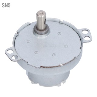 SN5 มอเตอร์เกียร์ DC แรงบิดสูงลดความเร็วชิ้นส่วนเกียร์ไฟฟ้า 12V 80RPM JS‑50T