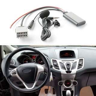 ⚡READYSTOCK⚡​bluetooth Cable Black ABS Cable With Microphone Car Bluetooth 5.0 5-12V Adapter