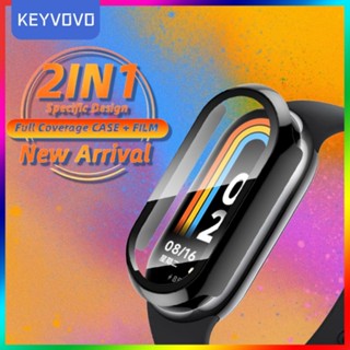 สําหรับ Xiaomi Mi Band 8 7 6 5 4 3 NFC เต็มรูปแบบ เคสป้องกันหน้าจอ ฟิล์มกันน้ํา กันกระแทก กรอบ สําหรับ Miband