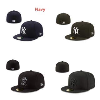 Spot New York Yankees Cap Men Womens Baseball W Close Full Fit Hat Hip Hop MLR8