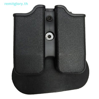 Remitglory กระเป๋าแมกกาซีนคู่ 9 มม. สําหรับ Glock 17 Beretta M9 M92 Colt 1911 Hung 9 มม. .40 Mag Holster