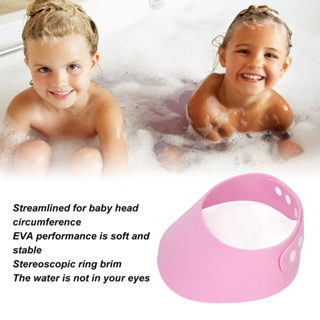 Health &amp; beauty Kids Wash Hair Shield EVA Soft Thicken Protection Adjustable Baby Bathing Hat for Children