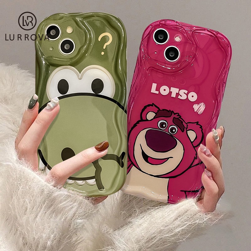 Oppo Reno 13F 5G Reno12 F 5G Reno 12 5G Reno11 F Reno 11 Reno 10 Reno 8T Reno 8Z Reno 7Z Reno8 Reno7 Reno6 Reno5 การ์ตูนหยักขอบโค้งไดโนเสาร์ซิลิโคนโทรศัพท์