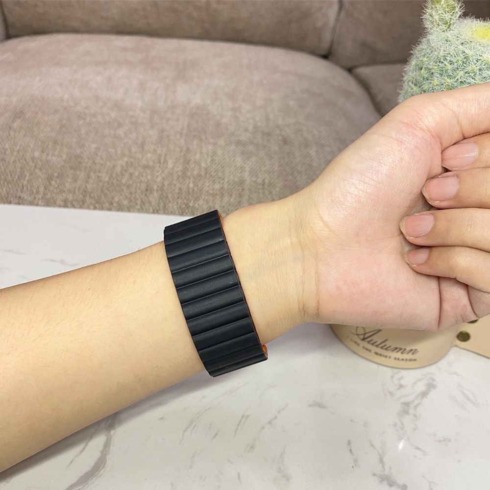 สายนาฬิกาข้อมือซิลิโคนแม่เหล็ก สําหรับ IMILAB W13 IMILAB W13