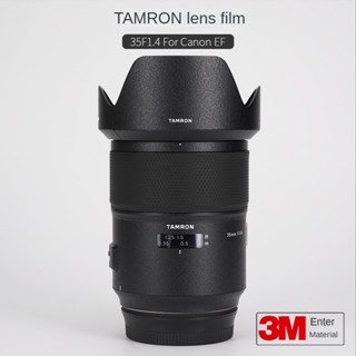 สติกเกอร์ฟิล์มกันรอยเลนส์กล้อง ลายพราง 3M สําหรับ TAMRON SP35F1.4 canon EF