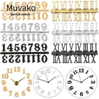 Muvako ตัวเลขโรมันดิจิทัล แฮนด์เมด แบบเปลี่ยน 1 ชุด