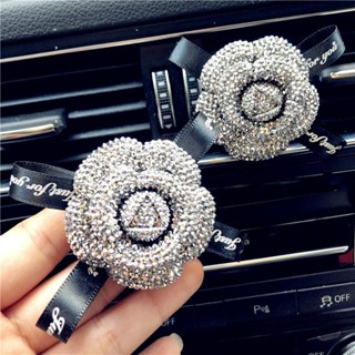 Camellia Car Solid Aromatherapy Car Aromatherapy Long-Lasting Light Perfume Classic Style Car Air Outlet Goddess Style Car Interior Decoration Car decoration