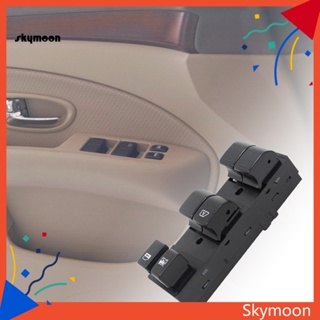 Skym* สวิตช์ควบคุมหน้าต่างรถยนต์ ติดตั้งง่าย สีดํา 25401-ZN40A สําหรับ Nissan Altima 2007-2012