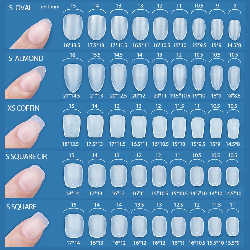 กดบนเล็บปลอมเคล็ดลับ120ชิ้นxs XXS ขนาดเคลือบเต็มปกยูวีเจลปลอมแคปซูลต่อเล็บสําหรับ ทําเอง เล็บเครื่องมือ