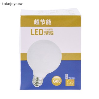 [takejoynew] หลอดไฟ E27 LED G80 E27 10W AC200V-240V 1 ชิ้น KLB