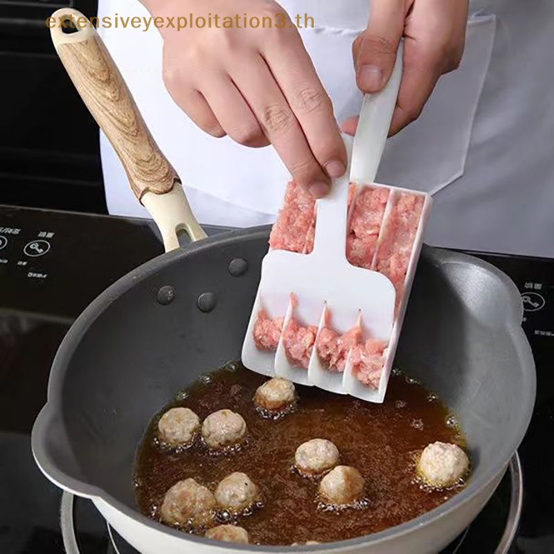 & HG & Kitchen Triple Meat Maker ที่ตักเนื้อพร้อมจอบ Cutg .