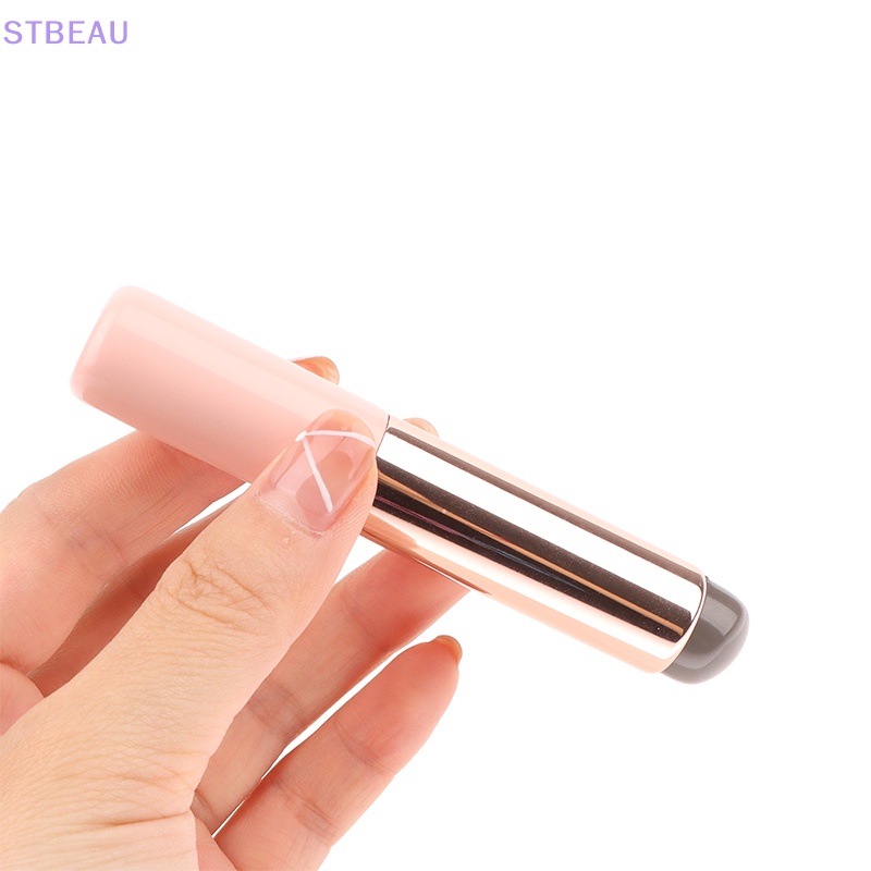 [cxSTBEAU] แปรงคอนซีลเลอร์ ซิลิโคน มุมเหมือนปลายนิ้ว Q นิ่ม ใหม่ หัวกลม แปรงแต่งหน้า อเนกประสงค์ แปร