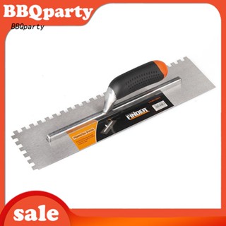 &lt;BBQ&gt; เกรียงฉาบปูนปลาแมงกานีส ใบมีดเหล็ก ไม้พายสร้าง เครื่องมือ Drywall