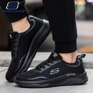 Skechers_ DLUX FITNESS รองเท้าผ้าใบลําลอง ระบายอากาศ น้ําหนักเบา สําหรับผู้ชาย ไซซ์ 40-45 พร้อมส่ง