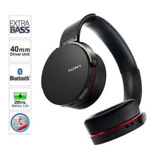 Sony MDRXB950BT/B หูฟังบลูทูธ เสียงเบสพิเศษ