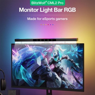 Blitzwolf® Bw-cml2 Pro RGB มอนิเตอร์เล่นเกม แถบไฟ สัมผัส / รีโมต อุณหภูมิสี ป้องกันดวงตา ป้องกันแสงสะท้อน USB