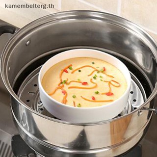 Kam ตะกร้านึ่งไข่ สเตนเลส แบบไม่นึ่งอาหาร
