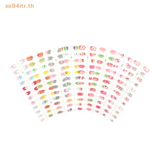 Xoitr เล็บปลอม ลายการ์ตูน สําหรับเด็ก