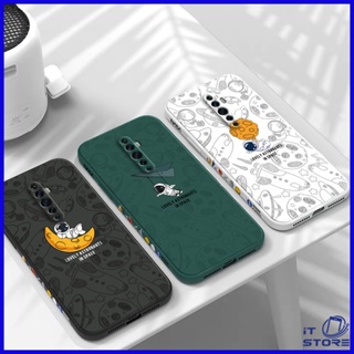 เคส OPPO Reno2 Reno 2F เคสซิลิโคนสำหรับ OPPO Reno 2 Reno2 F เคสป้องกันสำหรับ OPPO Reno2F Reno 2 เคสซิลิโคนนักบินอวกาศ OPPO Reno2 2F เคสนิ่มอินเทรนด์ Spaceman 2C-TKR