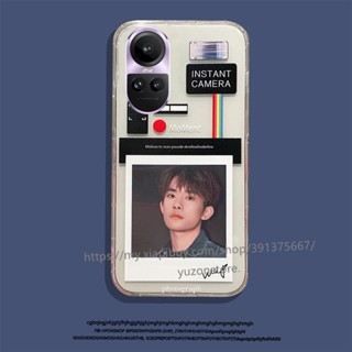 พร้อมส่ง เคสโทรศัพท์มือถือแบบนิ่ม ใส กันรอยกรอบรูป ใส่รูปภาพได้ สําหรับ OPPO Reno10 Pro Pro+ A78 4G 5G เคส Phone Case