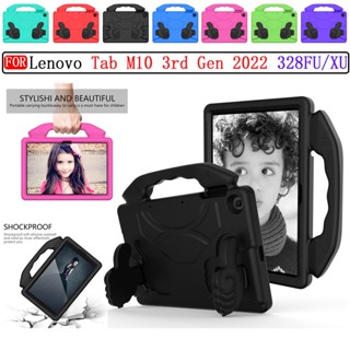 เคส Eva กันกระแทก พร้อมขาตั้ง สําหรับ Lenovo Tab M10 3rd Gen 10.1 นิ้ว 2022 TB-328FU TB-328XU