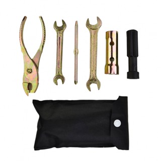 ⚡READYSTOCK⚡Motorcycle Tool Kit 5pcs Wrench Screwdriver Aluminum Alloy Replacement