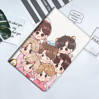 เคส ลายการ์ตูน bts น่ารัก พร้อมช่องใส่ปากกา สําหรับ iPad air 4 5 mini 1 2 3 4 5 6 iPad air 10.2 gen 7 8 9 pro 11 2022 gen10