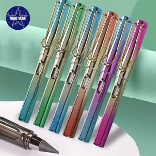 ดินสอใหม่ สีสดใส เหลาฟรี ไร้หมึก ท่าทางนิรันดร์ ดินสอเขียนและเขียนสามารถลบได้และไม่หักง่าย 【Kinostar】