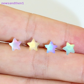 Newsandthen1 ต่างหูเรซิ่น รูปดาวห้าแฉก น่ารัก สีสันสดใส สําหรับผู้หญิง