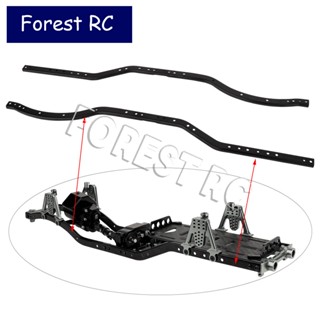 Forestrc กรอบรางโครงรถ โลหะ 6x6 สําหรับรถไต่หินบังคับ Axial SCX10 90027 SCX10 II 90046 90047 1/10