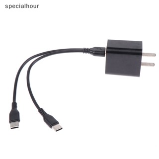 Specialhour^^ สายชาร์จลิเธียมลิเธียม Type-C ชาร์จ USB สําหรับมัลติมิเตอร์ ไมโครโฟน 1 ชิ้น