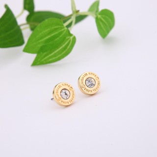 Mk ต่างหู ทรงกลม คลาสสิก หลายสี อุปกรณ์เสริม